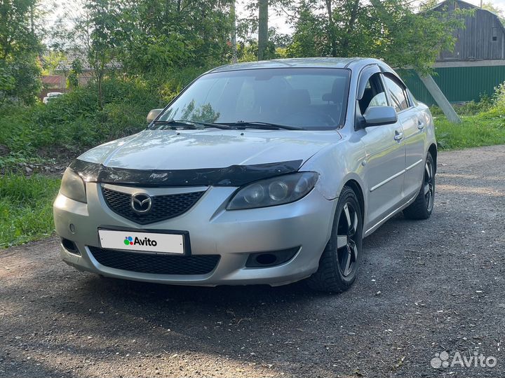 Mazda 3 1.6 МТ, 2005, 230 000 км