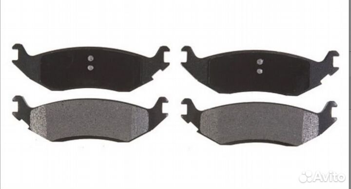 Колодки задние Dodge Ram 1500 02-17г