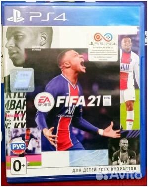 Fifa 21 ps4 диск