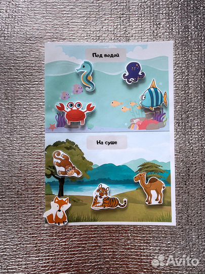 Игры на липучках для детей от 1 до 3 лет