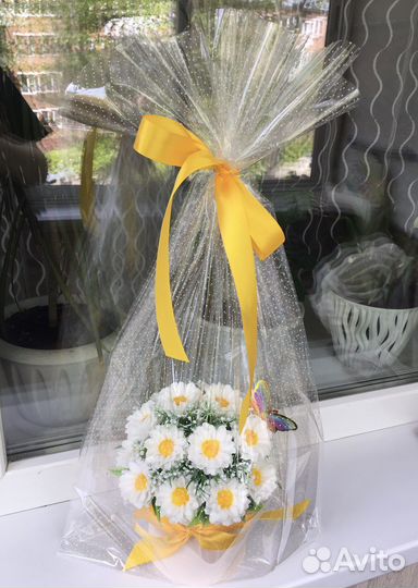 Букет цветов из мыла