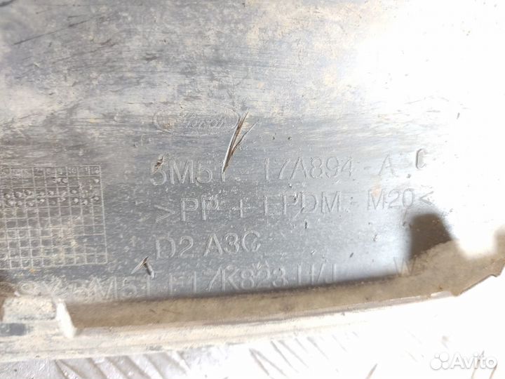 Юбка задняя Ford Focus 2005-2008