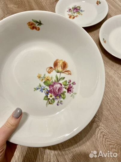 Фарфоровые тарелки kahila