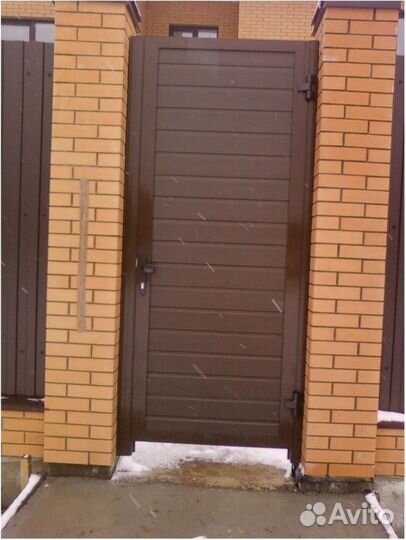 Ворота и калитка Alutech