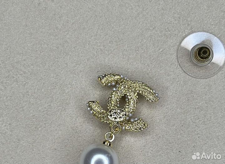 Chanel серьги коллекция 2023 года премиум