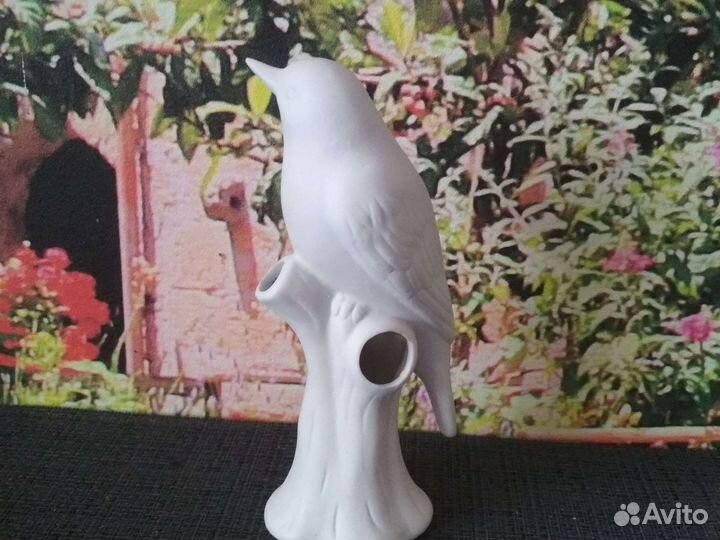 Птичка керамическая