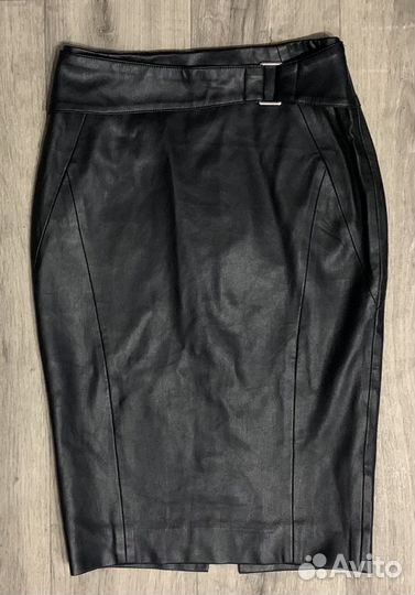 Юбка кожаная zolla