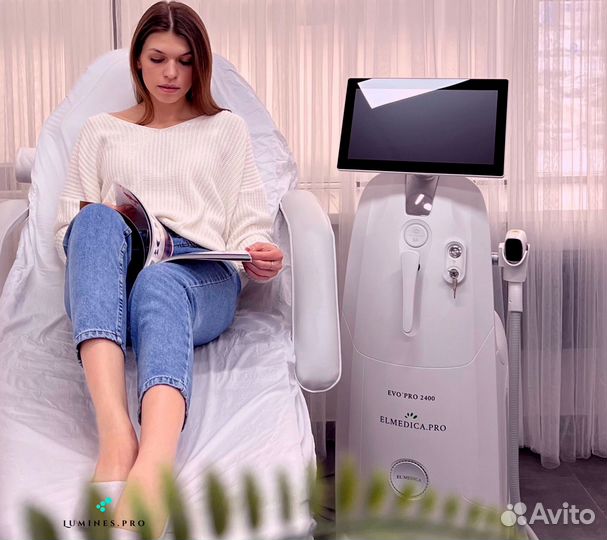 Диодный лазер для эпиляции Lumines Макс’Ван 1200W