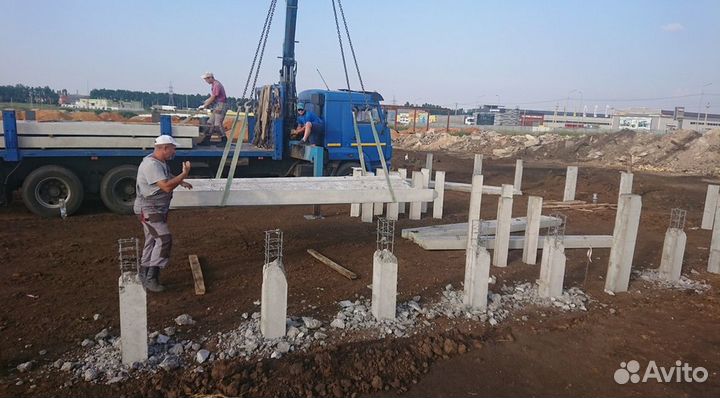 Жб Сваи установка под ключ