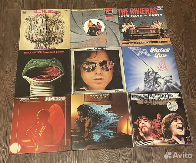 LP Винил Виниловые Пластинки Рок часть 2