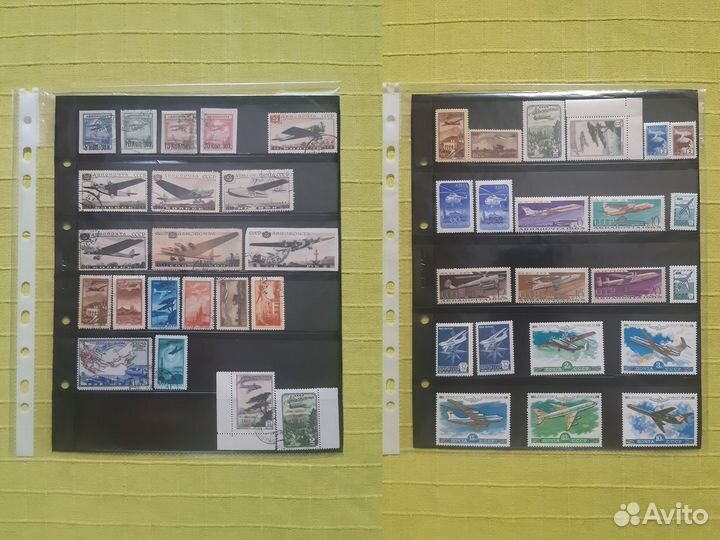 Почтовые марки СССР Авиапочта