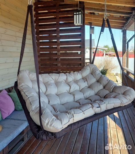 Садовые качели, гамак, подвесной диван
