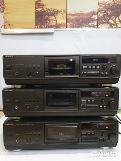 Кассетная дека technics rs az7, rs az 6