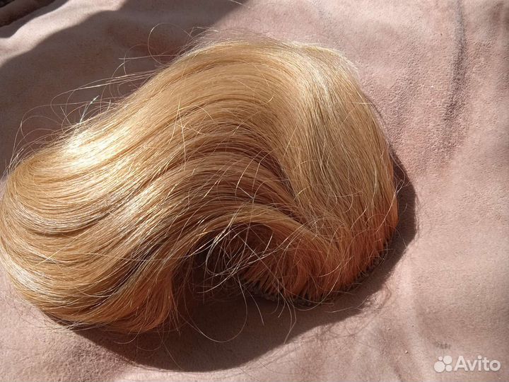 Натуральный шиньон макс до 30см