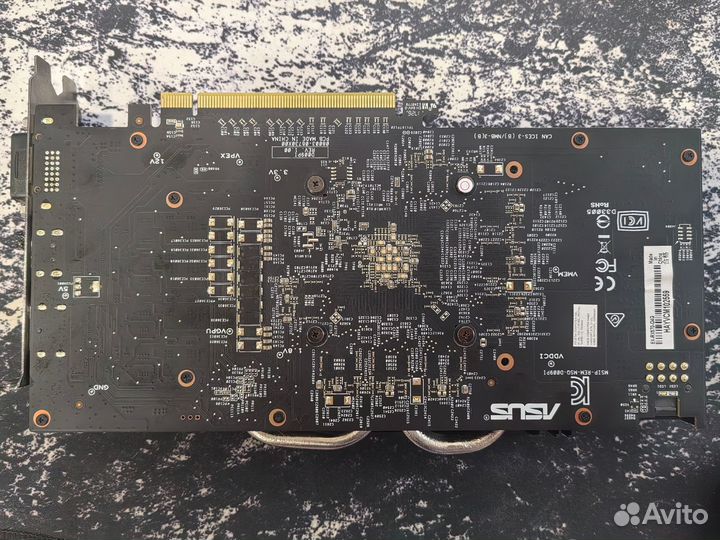 Видеокарта Asus RX 570 4gb