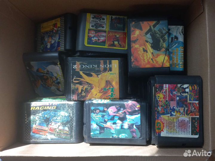 Картриджи для sega 16 bit
