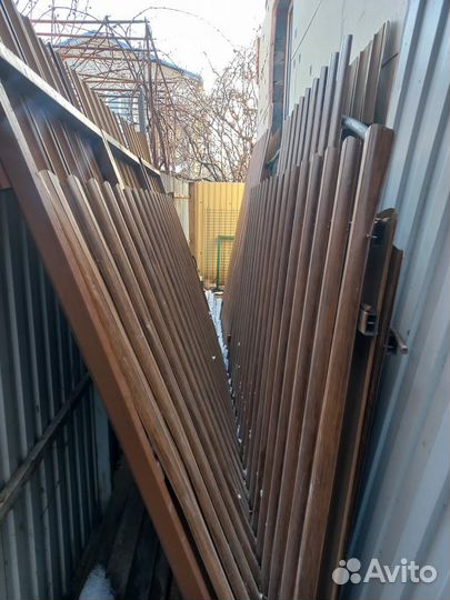 Заборные секции забор и калитка