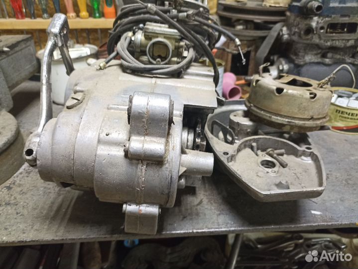 Мотор мопеда Верховина