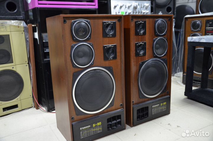 Колонки S-90 (35 ас-212) зеркальные, состояние