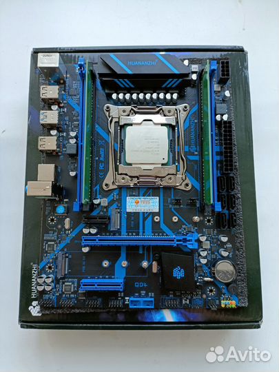 Комплект Huananzhi QB4, Xeon E5 2666v3 16gb ddr4