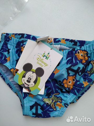 Плавки новые для мальчиков Disney Chicco 9-12 мес