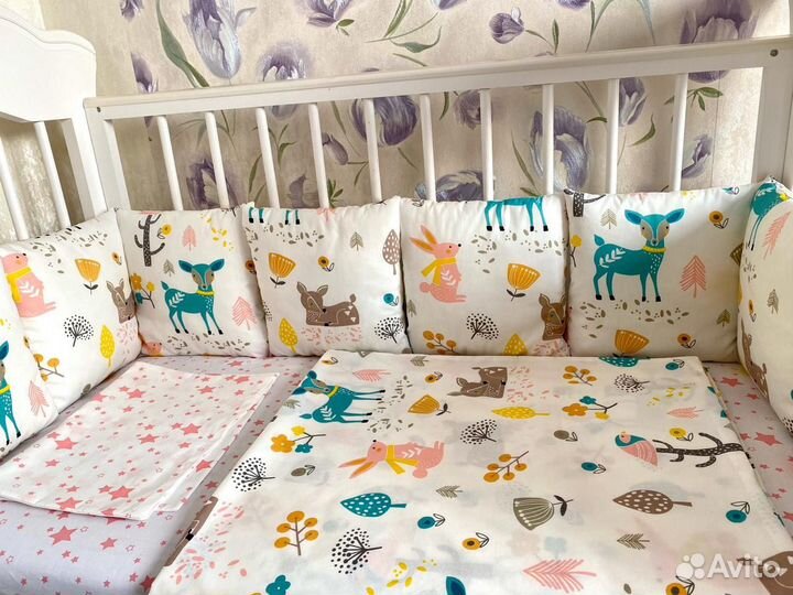 Бортики в кроватку