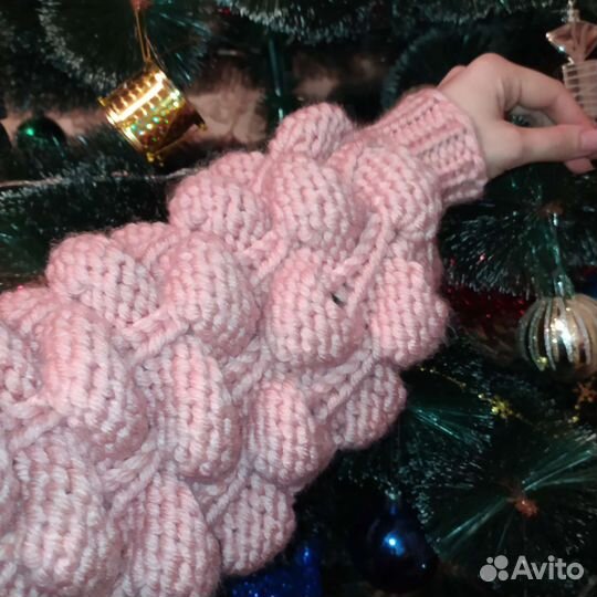 Кардиган малинки