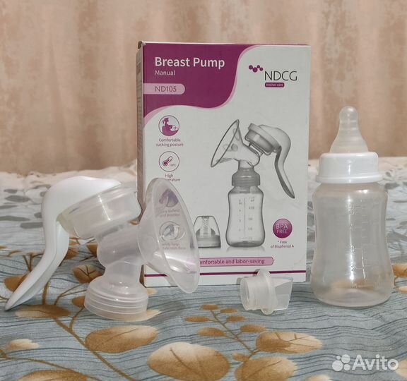 Молокоотсос ручной, пакеты для молока