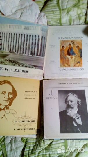 Виниловые пластинки классика оперы