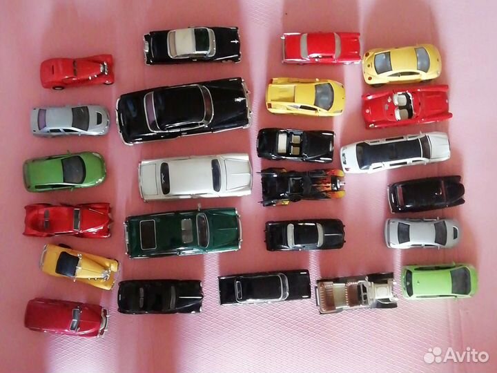 Коллекция машинок 100шт
