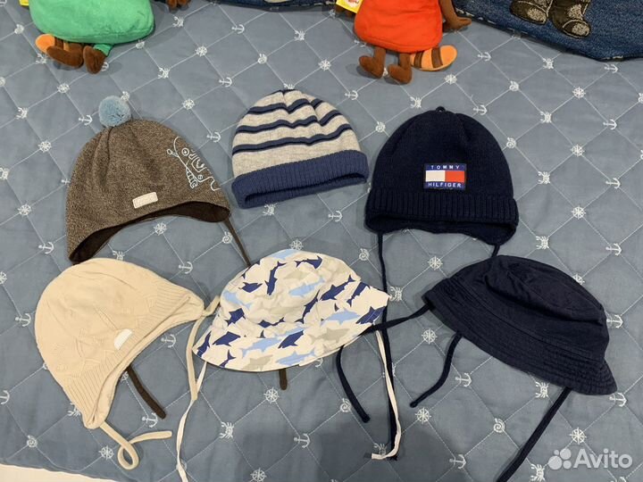 Шапки детские б/у 48-50