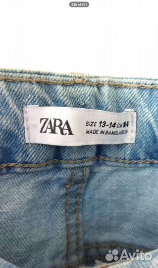 Джинсы Zara оригинал 13-14 лет