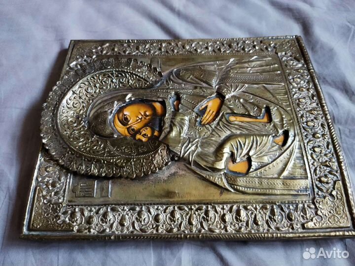 Икона Феодоровской Богоматери 19 век