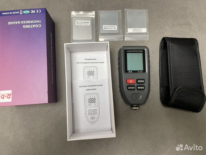 Толщиномер TC100 новый