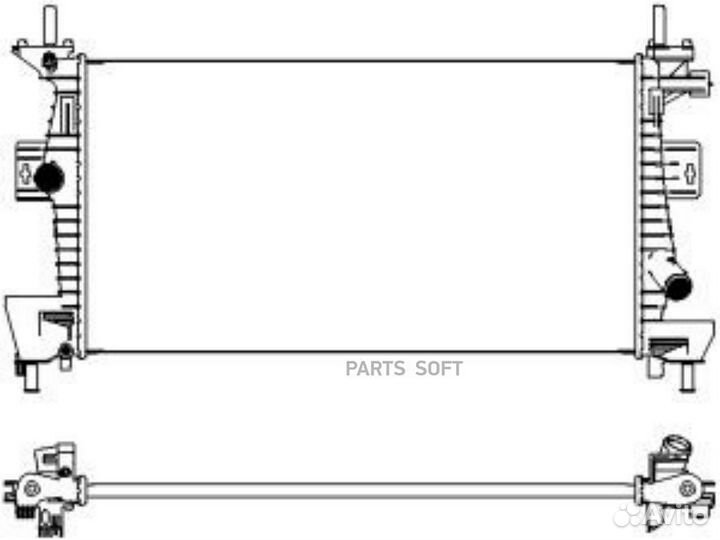 Радиатор ford focus 10