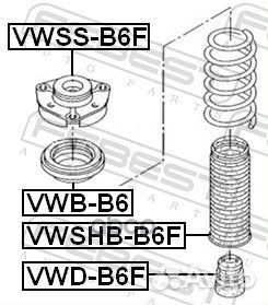 Vwshb-B6F Пыльник амортизатора VAG