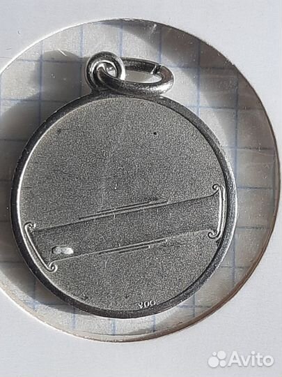 Футбол жетон Клуб Атлетико Ривер Плейт серебро RRR