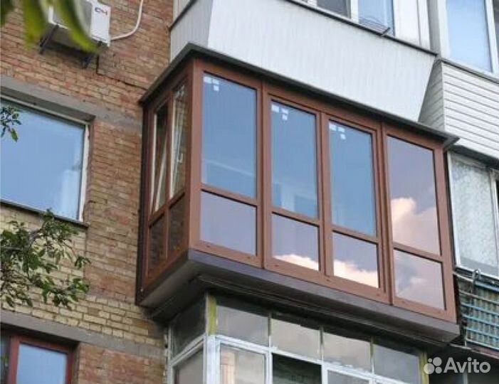 Остекление балконов и лоджий