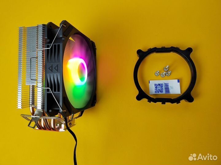 Кулер Башенный RGB 180W 3PIN LC-1000 Универсальный