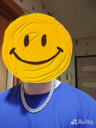 Цепь на шею мужская