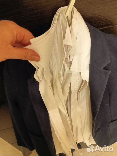 Пиджак рубашки 4-6 лет