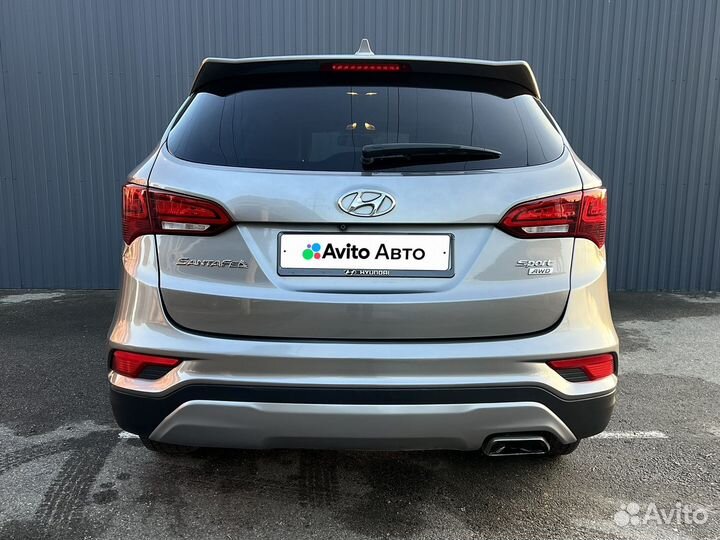 Hyundai Santa Fe 2.4 AT, 2016, 140 000 км