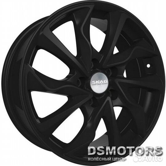 Диски Марсель 7.0/17 5x108 ET45 d63.35 чёрный барх