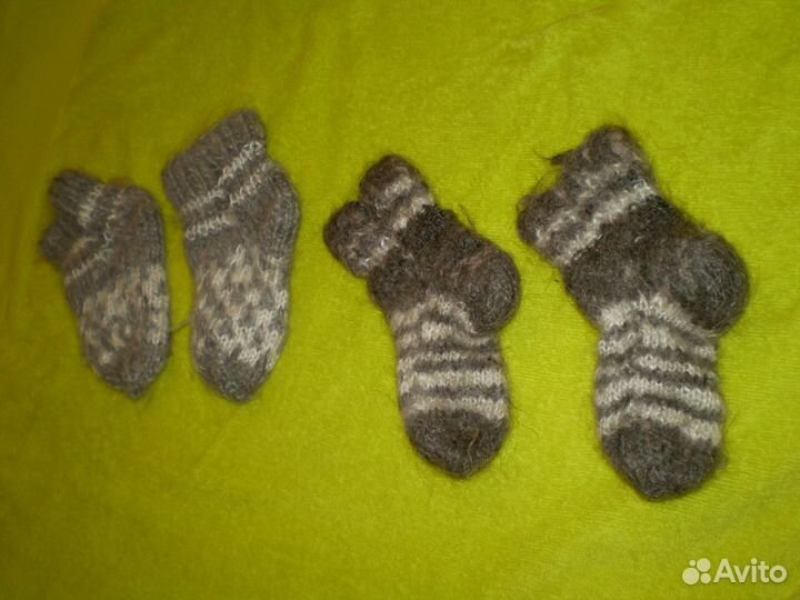 Пуховые и шерстяные носки