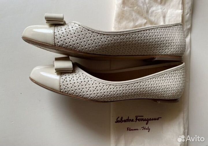 Балетки salvatore ferragamo