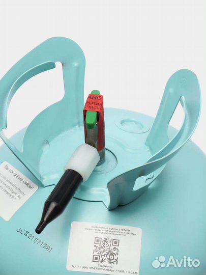 Гелий для шаров в портативном баллоне