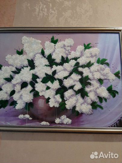Иконы и картины вышитые бисером