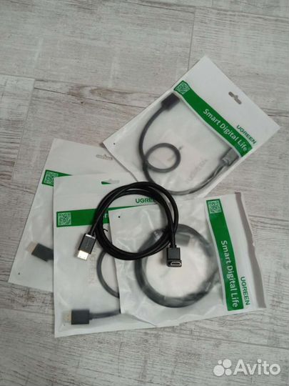 Ugreen hdmi 1метр и 0.5 м