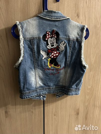 Жилетка джинсовая