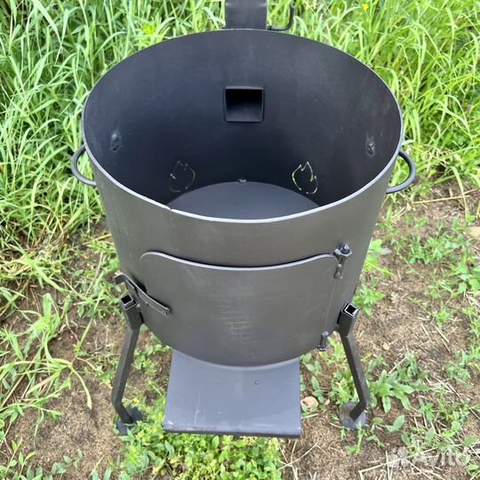 Казан 12л + печь + шумовка